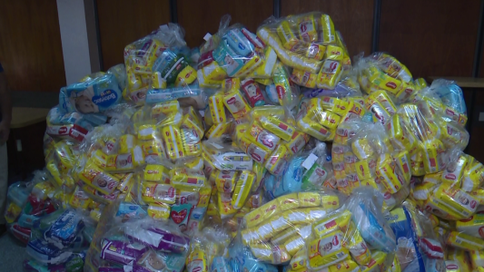 Entregaron las donaciones del Festival de Guadalupe