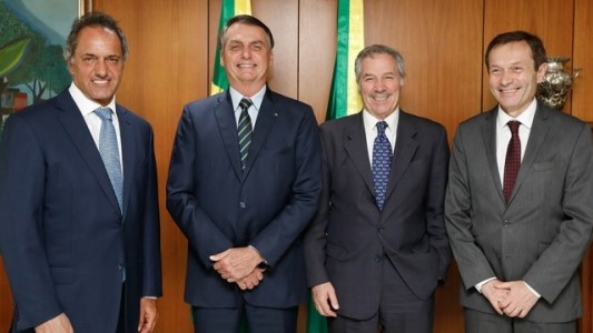 Bolsonaro propuso reunirse con Fernández el 1 de Marzo en Montevideo