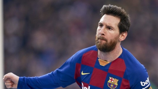 Notable actuación de Messi que marcó cuatro goles ante el Eibar