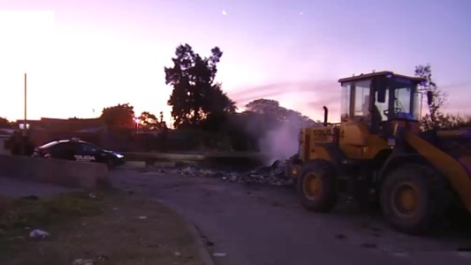 Hallaron restos humanos en un basural de Empalme Graneros