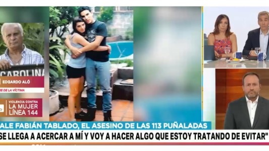 Liberan a Fabián Tablado: "Esta Justicia es a favor de los asesinos", cuestionó el padre de la joven apuñalada 113 veces
