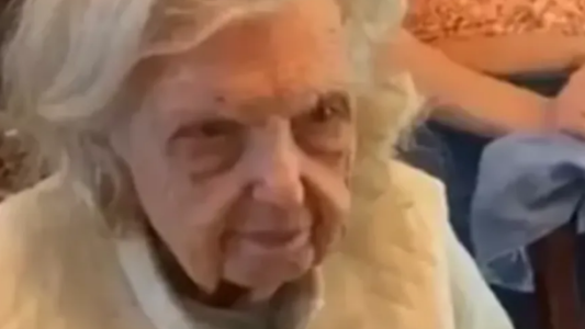 Video viral: El macabro deseo de una abuela que cumplió 94 años