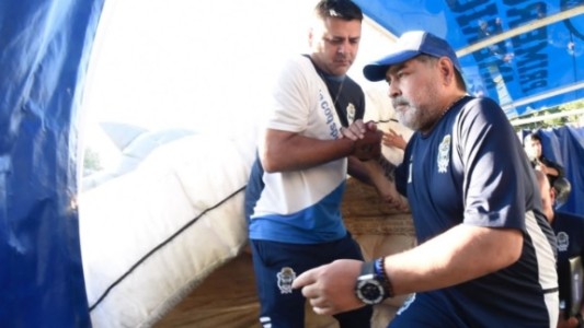 Maradona entra en aislamiento en Estancia Chica