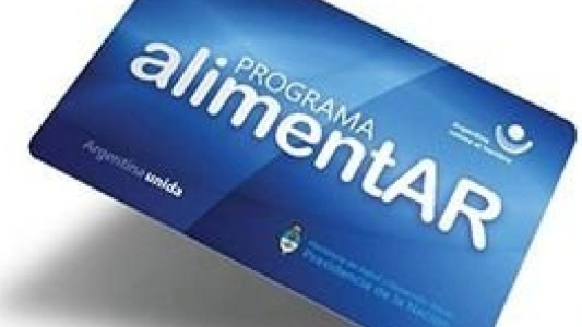 Se suspendió la entrega de Tarjetas Alimentar en el territorio provincial