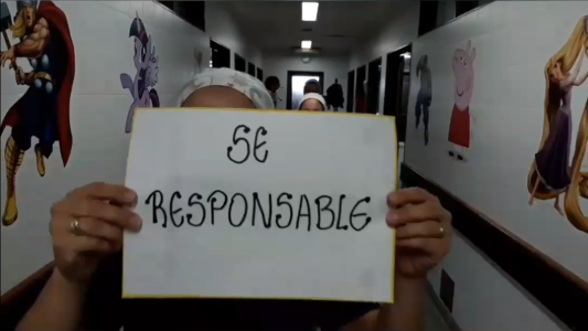 #QuedateEnCasa: Emocionante video del personal de quirófano del Hospital de Niños