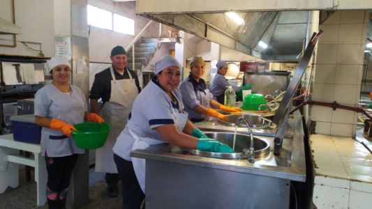 La Provincia está garantizando la alimentación a través de los comedores escolares