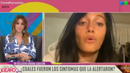 Oriana Sabatini contó cómo atraviesan el coronoavirus con Paulo Dybala en Italia (1)