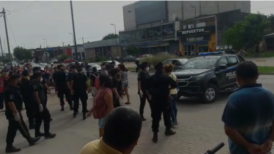 Incidentes en la cárcel de Las Flores y protesta de familiares de reclusos