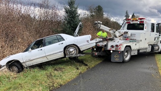Aceleró a 160 kilómetros por hora y dejó manejar a su perro