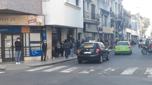 Operativo municipal de tránsito por la reapertura de los bancos