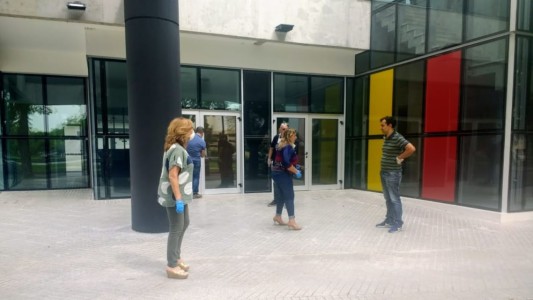 Avanzan las obras que permitirán ampliar la estructura sanitaria ante la pandemia