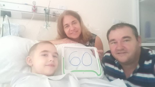 Ciro del Milagro: Fue dado de alta del Hospital Italiano y sigue en recuperación