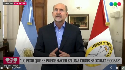 Perotti: "Lo peor que se puede hacer en una crisis es ocultar cosas"