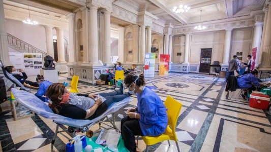 La UNL fue sede de una nueva jornada de donación de sangre