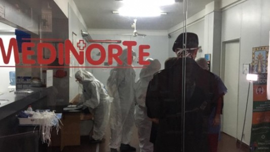 Mega operativo para trasladar a los pacientes de la clínica clausurada por Arroyo Salgado