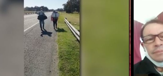 Tres formoseños varados en Mar del Plata caminan hacia su provincia