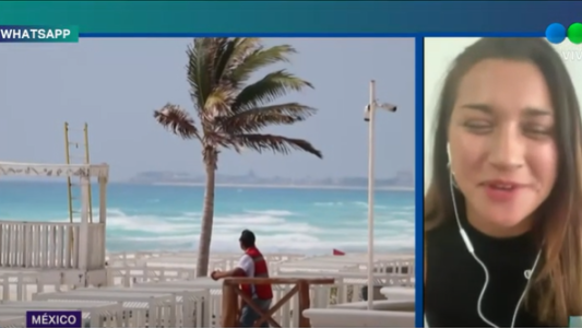 Una santafesina en Cancún: sin trabajo y viviendo de sus ahorros