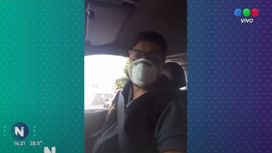 Choferes de taxi y colectivo se solidarizan con la enfermera cordobesa agredida