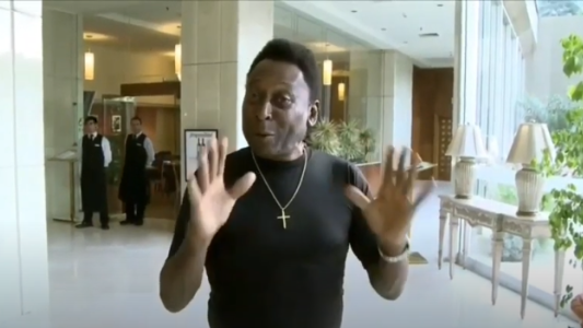 La historia del video en el que Pelé recuerda la derrota del Santos ante Colón