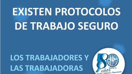 Desde ATSA manifiestan su preocupación por la protección del personal de salud