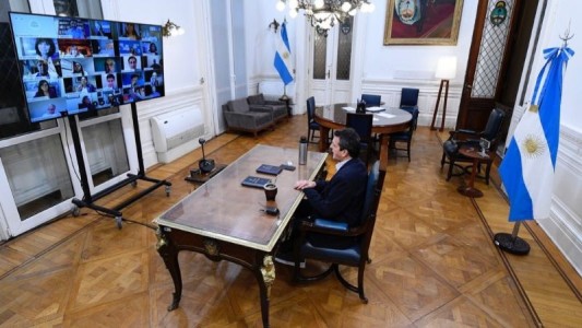 Recinto virtual: Massa definirá con jefes de bloques cómo funcionará Diputados