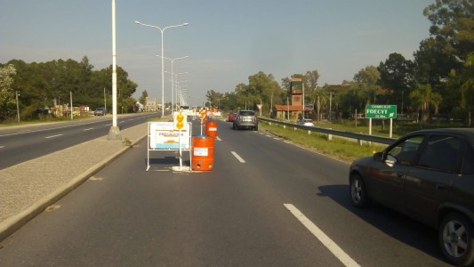 Desvío en el tránsito por Ruta 1 debido a trabajos de Aguas Santafesinas