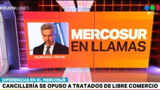 Diferencias en en el Mercosur: Cancillería se opuso a tratados de libre comercio