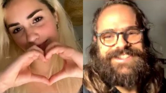 El reencuentro virtual entre Lali Espósito y Peter Lanzani