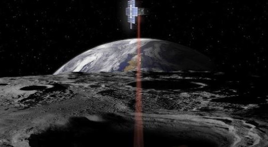 La NASA proyecta una linterna láser para buscar hielo en la Luna