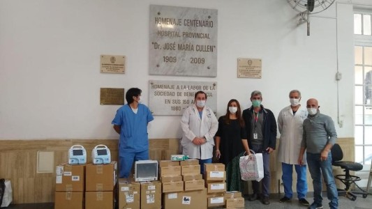 A través de su Fundación, Messi donó equipos al hospital Cullen