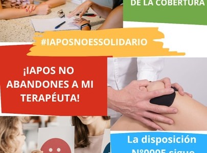 Red de prestadores de discapacidad reclama por el recorte del Iapos