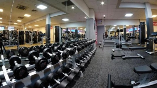 Marcha de quienes se desempeñan en el ámbito del movimiento y la salud