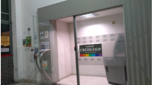 Intentaron robar un cajero en calle Urquiza al 3300