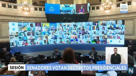 VIVO: El Senado inicia la primera sesión virtual de su historia en medio de la pandemia