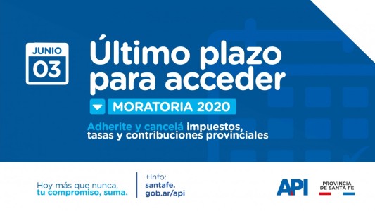 Hasta el 3 de junio hay plazo para adherir a la moratoria provincial