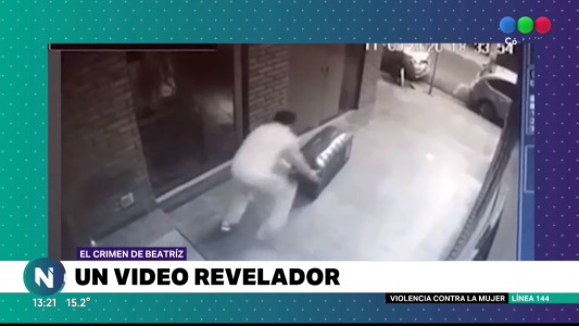 Video: así trasladó el femicida de Córdoba el cuerpo de la víctima antes de intentar calcinarlo