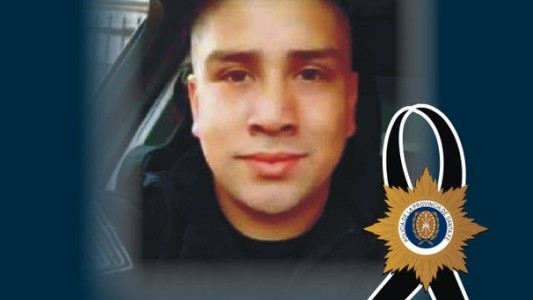 Con profunda tristeza despidieron al suboficial de la policía que derrapó con su moto