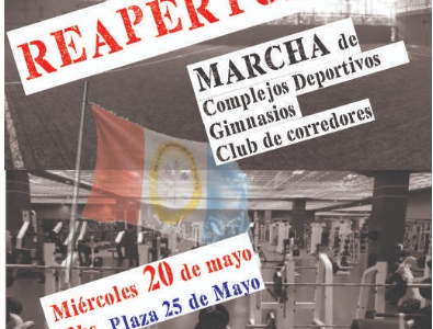 Propietarios de gimnasios y complejos deportivos marcharán este miércoles