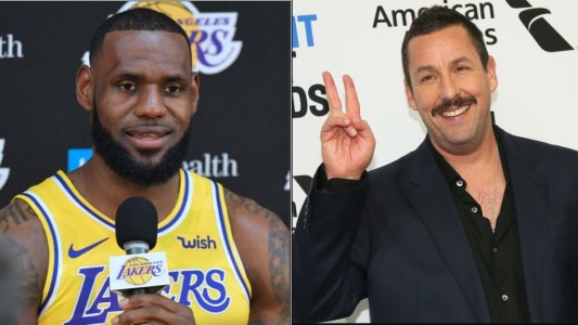 De la NBA al cine: LeBron James producirá una película de Adam Sandler