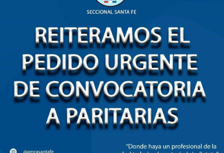 AMRA: Piden convocatoria a paritarias al no haber propuestas salariales