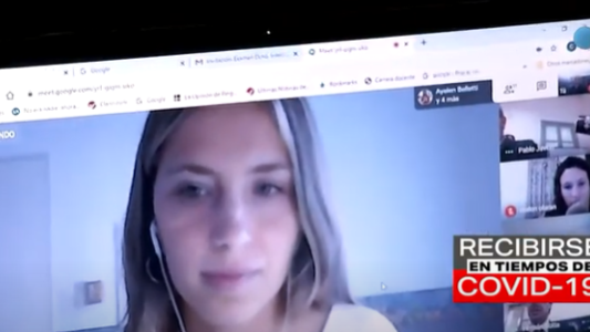Rosario: se recibió de abogada en plena cuarentena