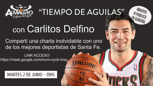 Almagro anuncia para este martes videoconferencia con Carlitos Delfino