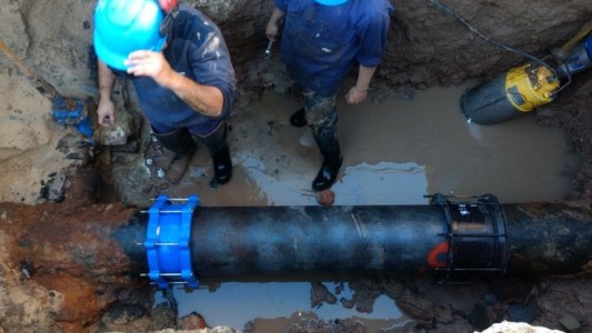 Se normaliza el servicio de agua potable en la zona centro y sur de la ciudad