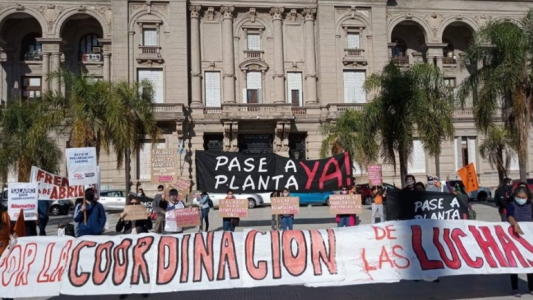Jornada de lucha de los precarizados con distancia social