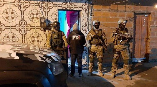 Cayeron banda señalada por 2 asesinatos en San Lorenzo y un comisario con droga