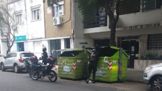 Tensión en el macrocentro de Rosario por un posible artefacto explosivo en un contenedor