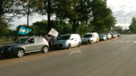 Bocinazo para reclamar a la vuelta al río en Reconquista