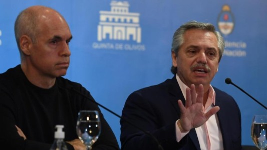 "Esto está mal": Alberto Fernández advirtió a Horacio Rodríguez Larreta por los runners