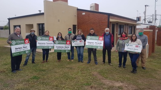 Programa ATE Vivienda y Refacción: 5 trabajadores recibieron las llaves de su casa