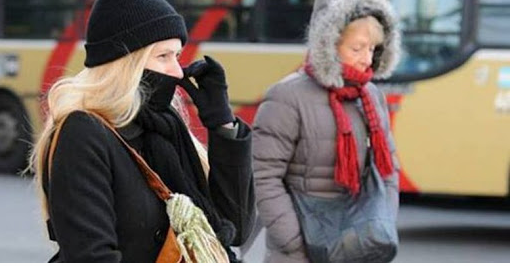 Feriado con mucho frío en la ciudad